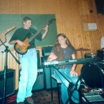 Jojo live in 1999 with Rouven, Hannah and Nils